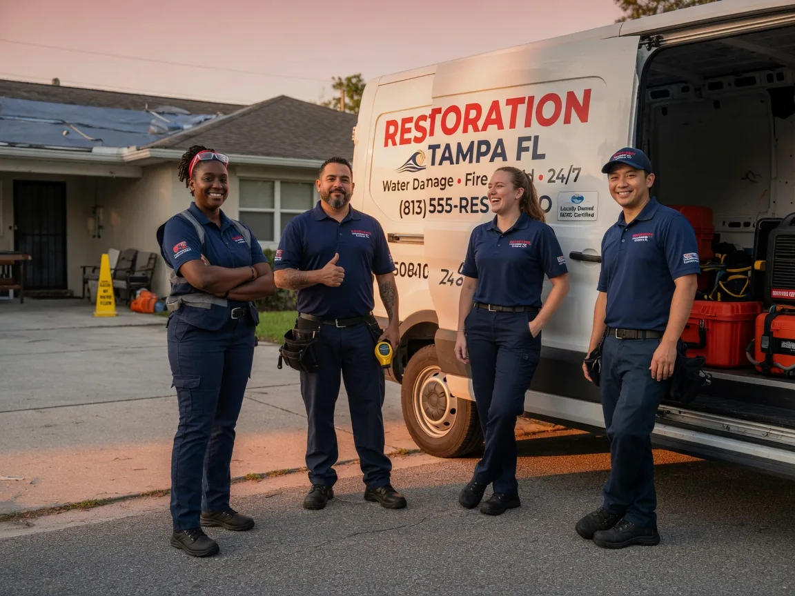 Water Damage Restoration company in Farmland, IN