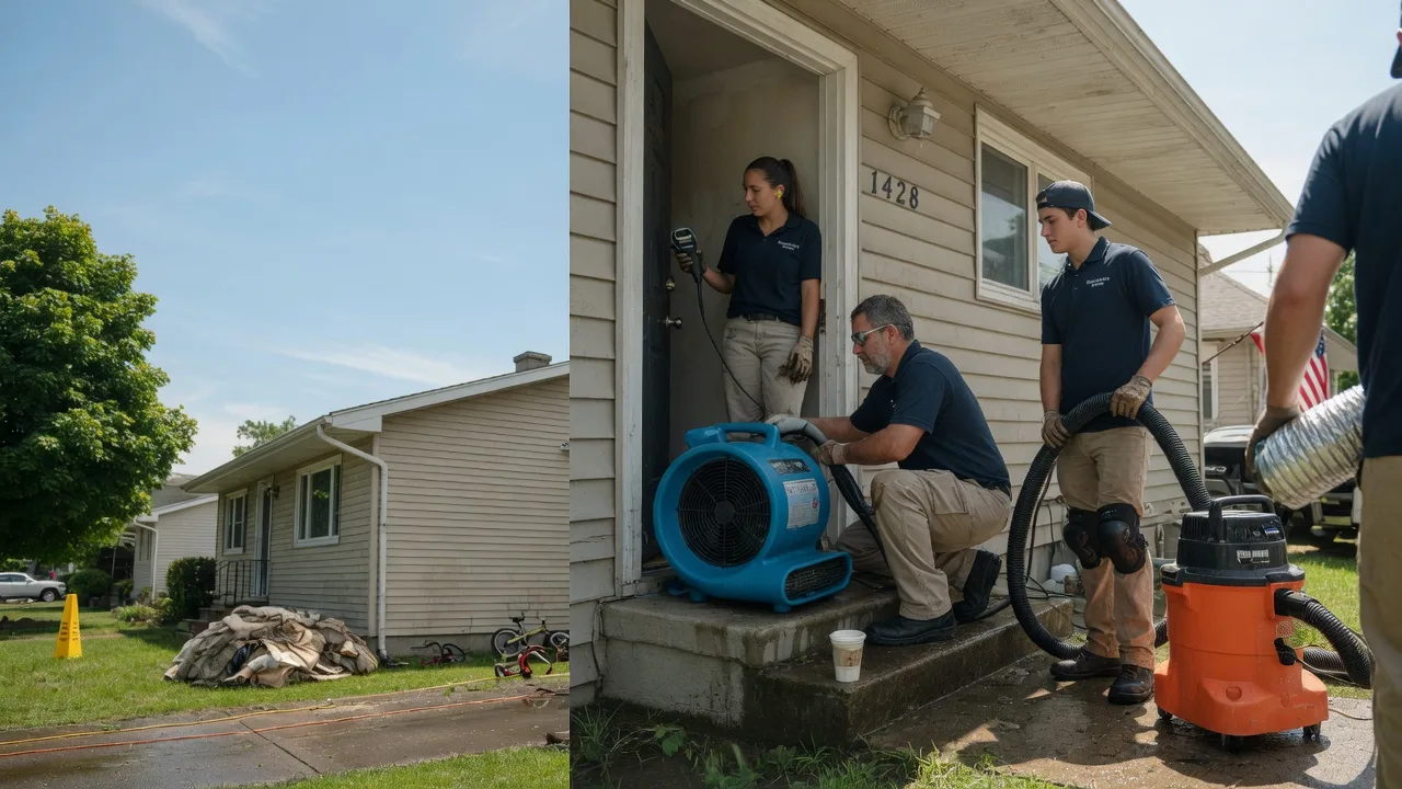 Water Damage Restoration in Farmland, IN near me